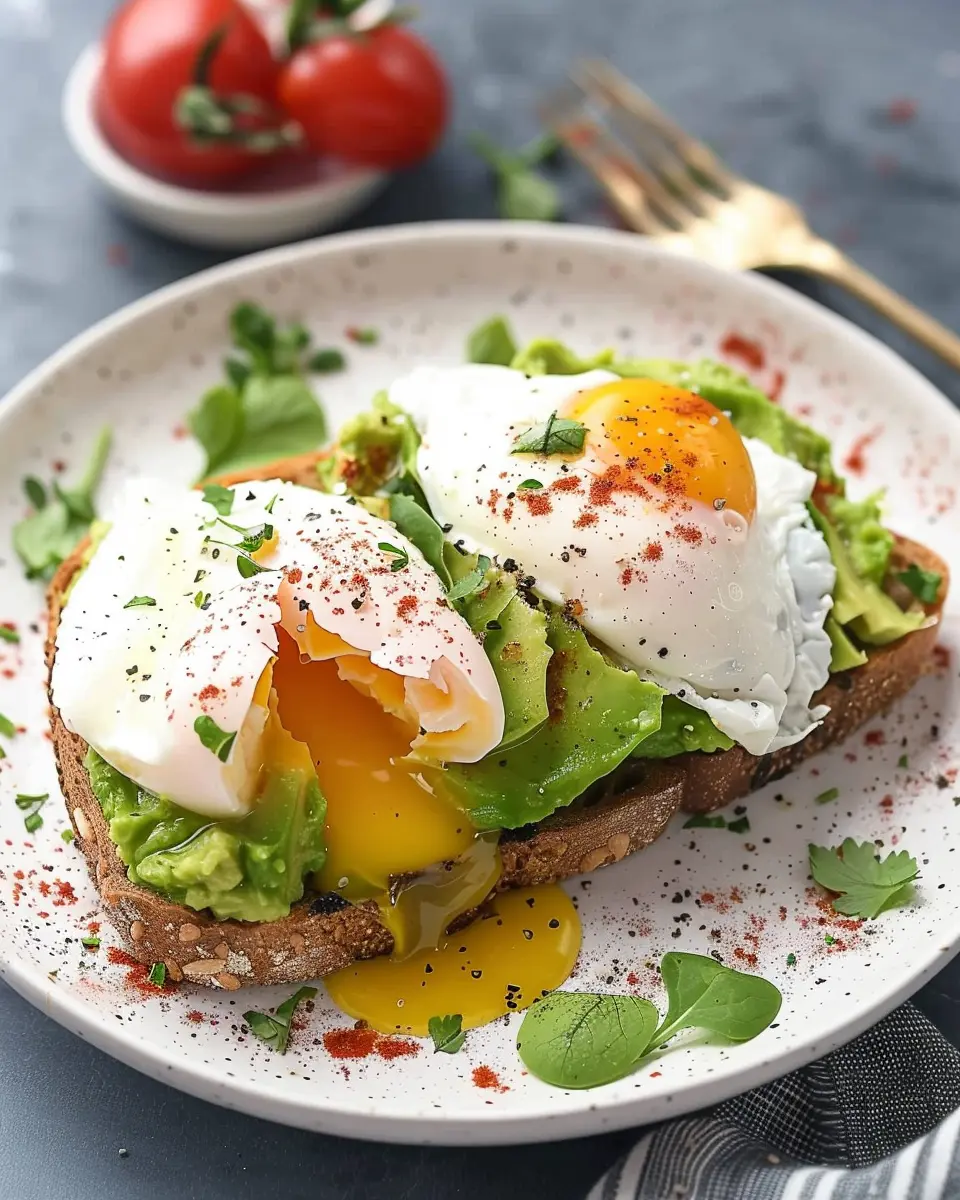 Avocado Toast with Poached Eggs: The Easy Gourmet Breakfast