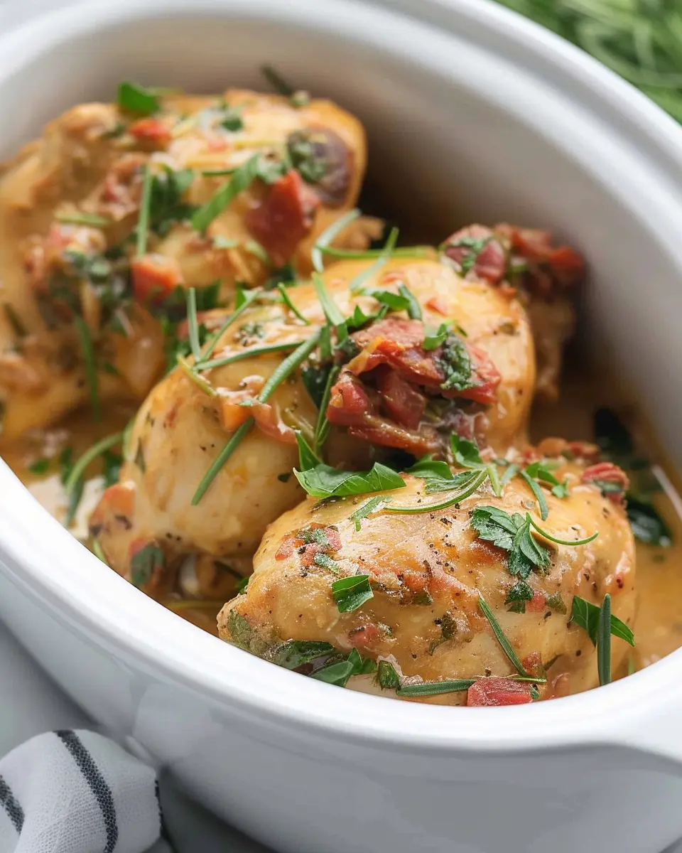Crockpot Tuscan Chicken: Easy, Creamy Comfort Food for All