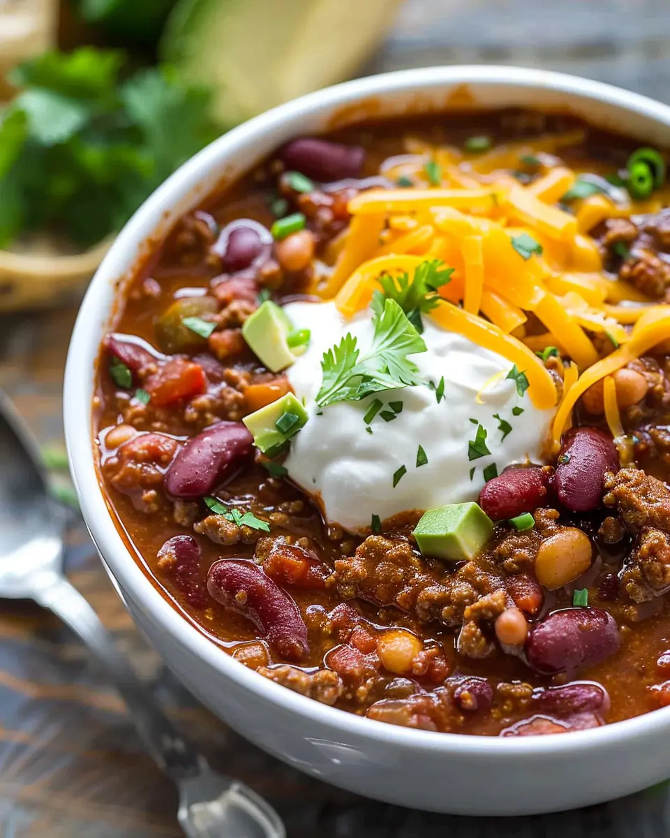 Slow Cooker Beef Chili Recipe: Cozy and Flavorful Delight