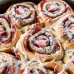 Strawberry Cinnamon Rolls