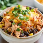 Chicken Burrito Bowl (Slow Cooker)