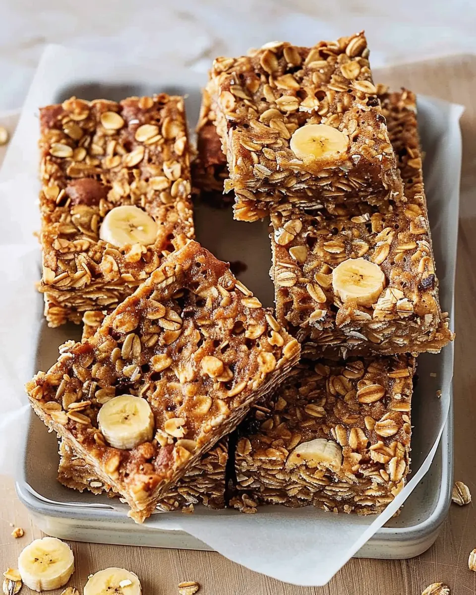 Banana Oatmeal Bars: Easy, Nutritious Treats for Everyone