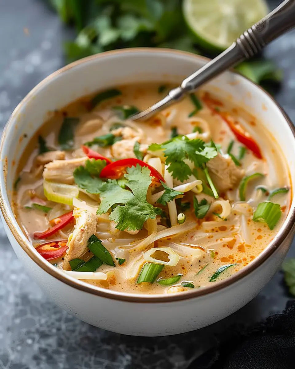 Easy Thai Chicken Soup: A Comforting Bowl of Flavorful Joy