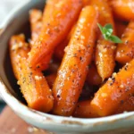 Slow Cooker Maple & Brown Sugar Glazed Carrot Recipe