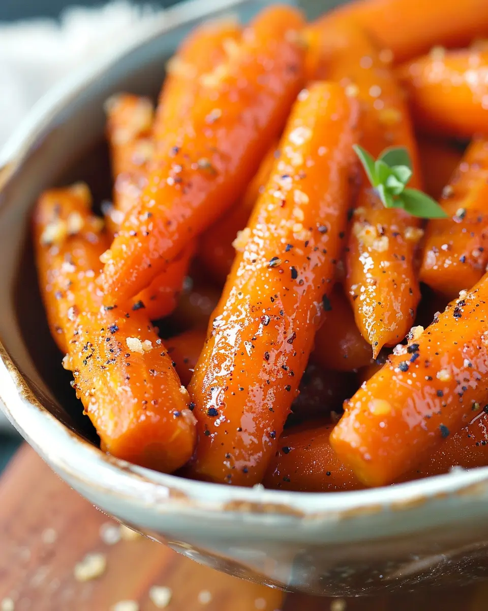 Slow Cooker Maple Brown Sugar Glazed Carrots: Easy Comfort Food