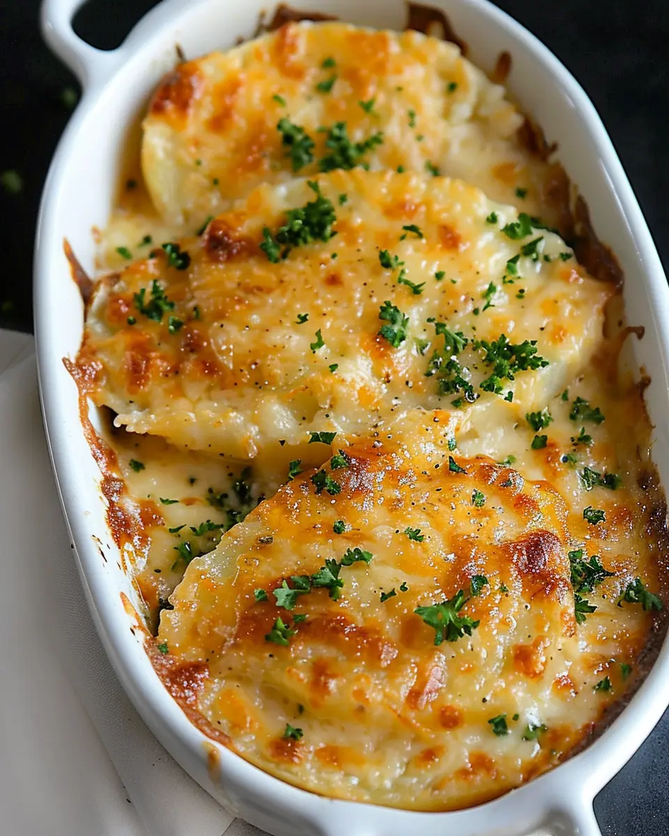 Copycat Ruth’s Chris Potatoes au Gratin: Indulgent &amp; Easy Recipe