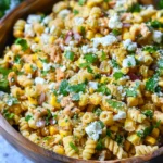 Perfect Mexican Street Corn Pasta Salad