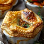 Roasted Autumn Vegetable Pot Pies