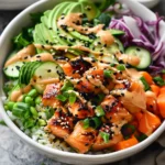Bang Bang Salmon Bites Bowls