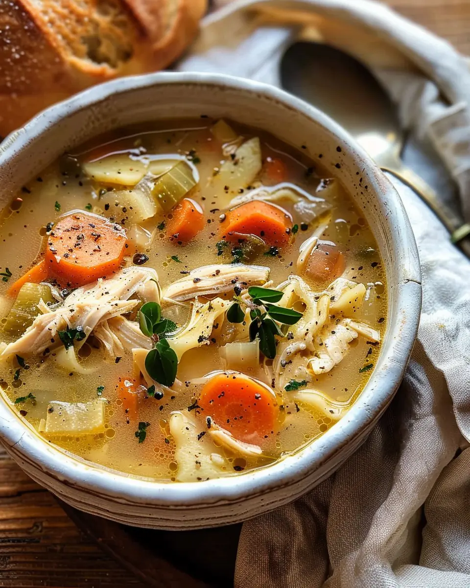 Homestyle Chicken Soup: The Best Comfort Food Recipe Ever