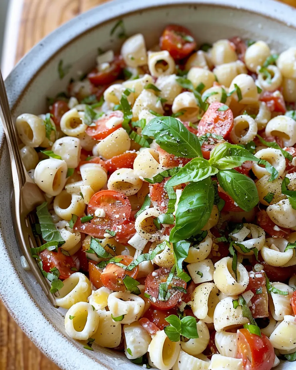 Creamy Caprese Pasta Salad: The Best Easy Recipe for Home Cooks