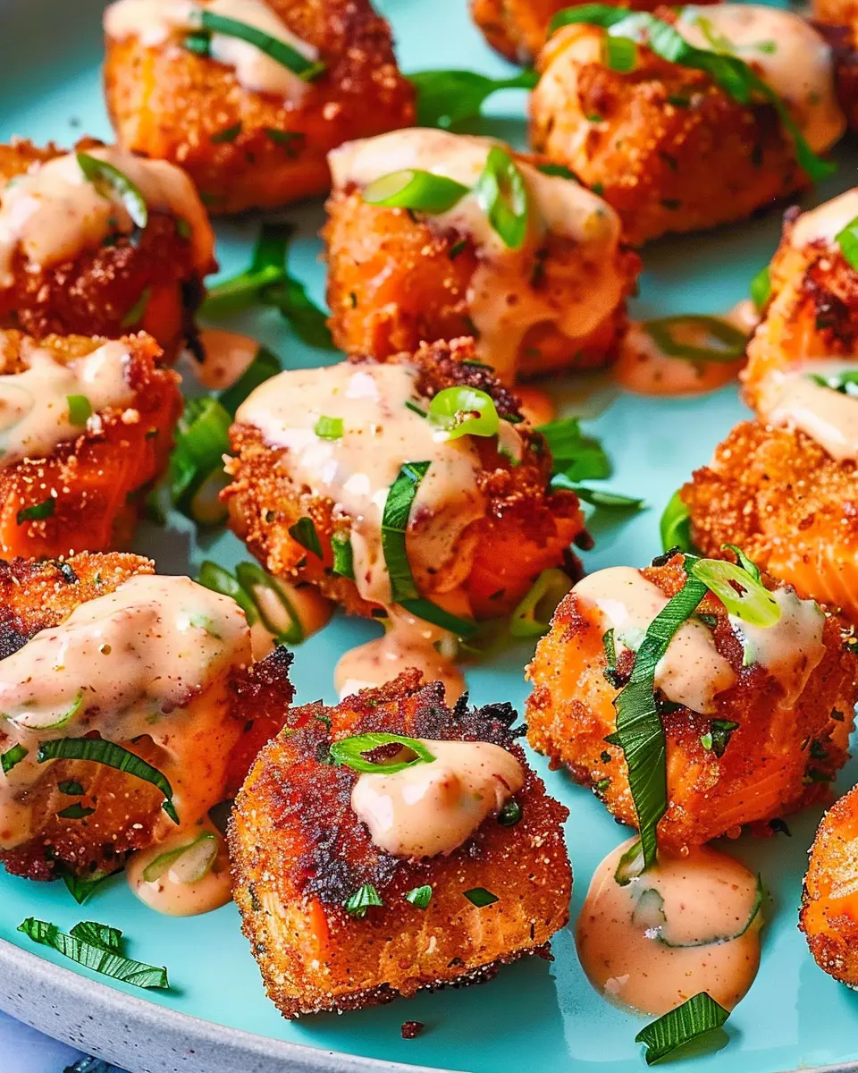 Crispy Salmon Bites with Sauce: Easy and Irresistibly Delicious
