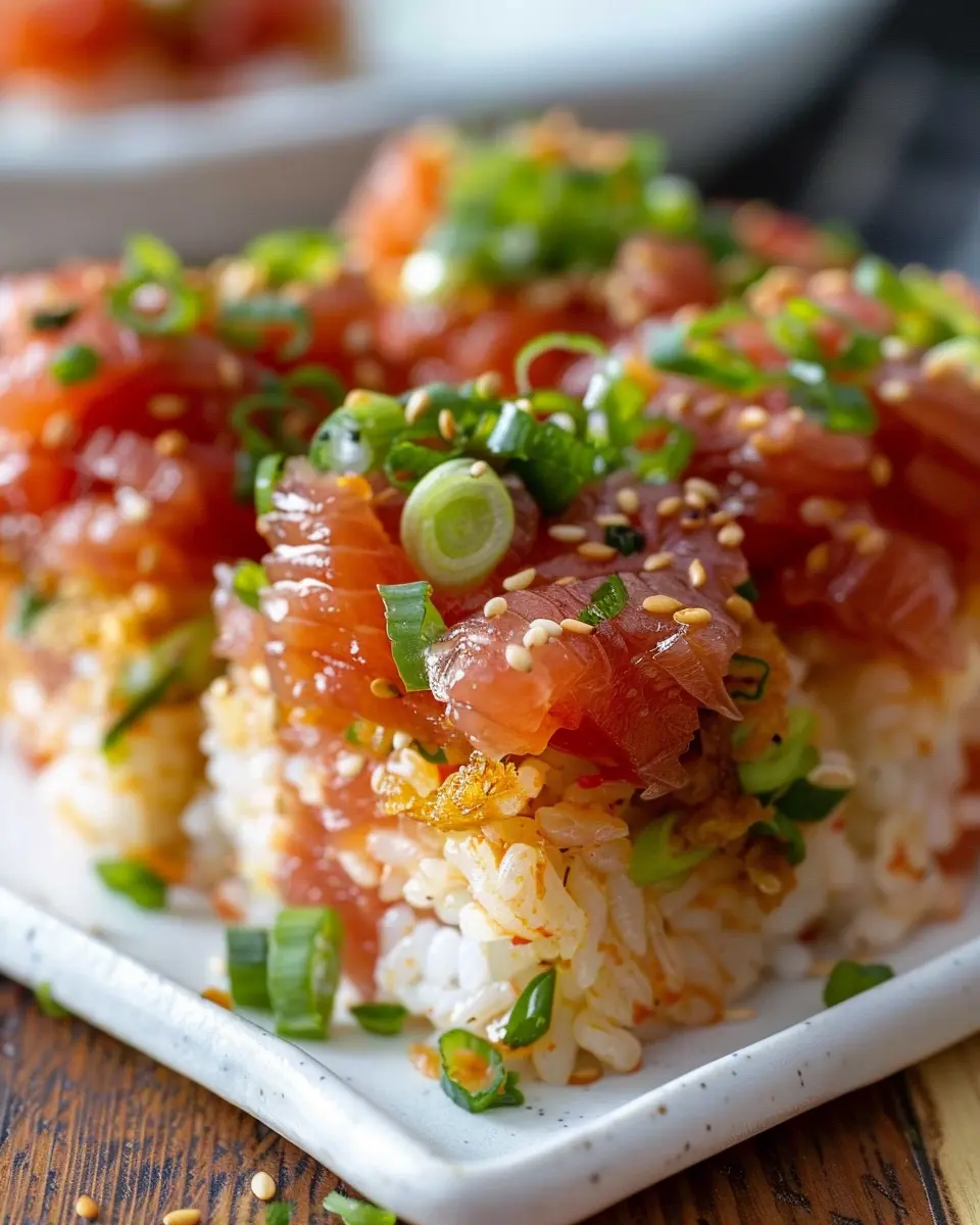 Spicy Tuna Crispy Rice: An Indulgent Twist on a Classic Favorite