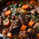 Slow Cooker Beef Bourguignon