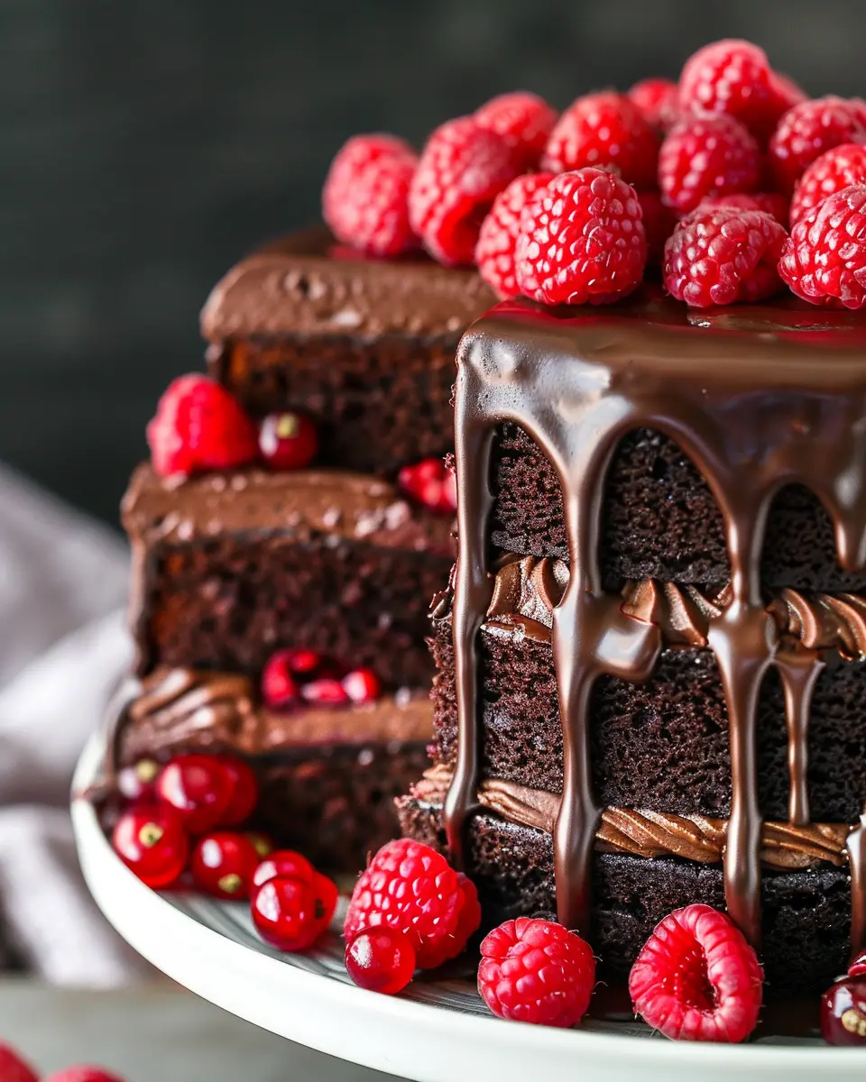 Elegant Chocolate Raspberry Cake: The Indulgent Recipe You’ll Love