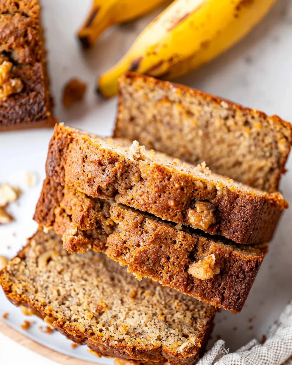 Whole Wheat Cinnamon Crunch Banana Bread: The Best Healthy Treat
