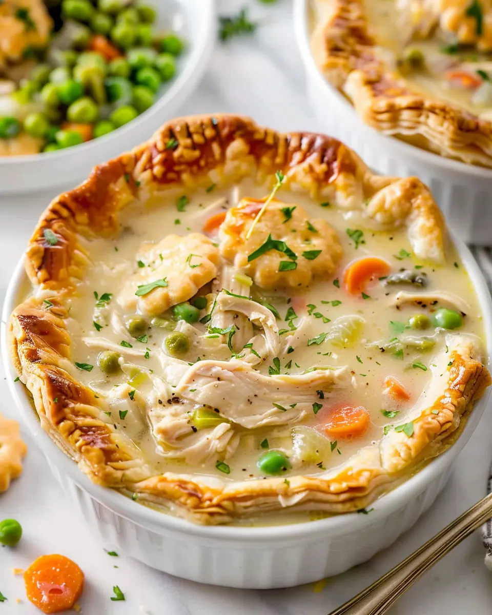 Chicken Pot Pie Soup: Easy Comfort Food with Turkey Bacon Twist