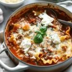 Mouthwatering One Pot Lasagna Soup