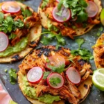 Mexican Rotisserie Chicken Tostadas