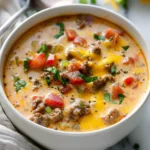 The Best Cheeseburger Soup