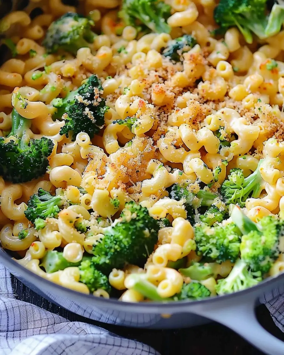 Healthy One Pot Broccoli Mac and Cheese: Easy Comfort Food Delight