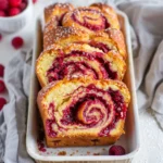 Raspberry Swirl Brioche Loaf Recipe