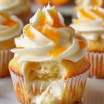 Honey Peach Cream Cheese Cupcakes Recipe