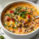 The Best Cheeseburger Soup