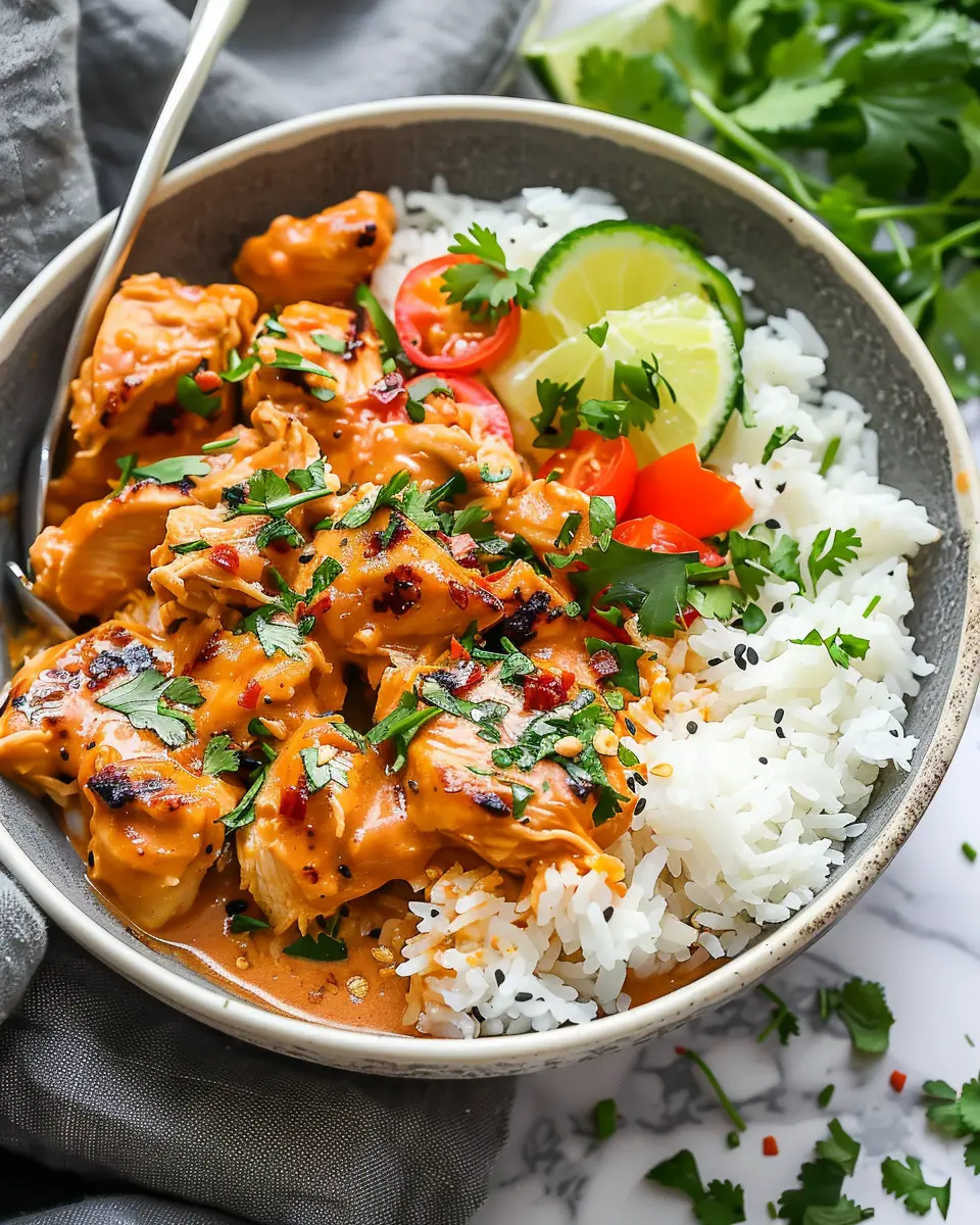 Coconut Chicken Rice Bowl: Easy Recipe for a Flavorful Dinner
