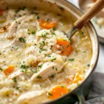 Easy Chicken and Rice Soup