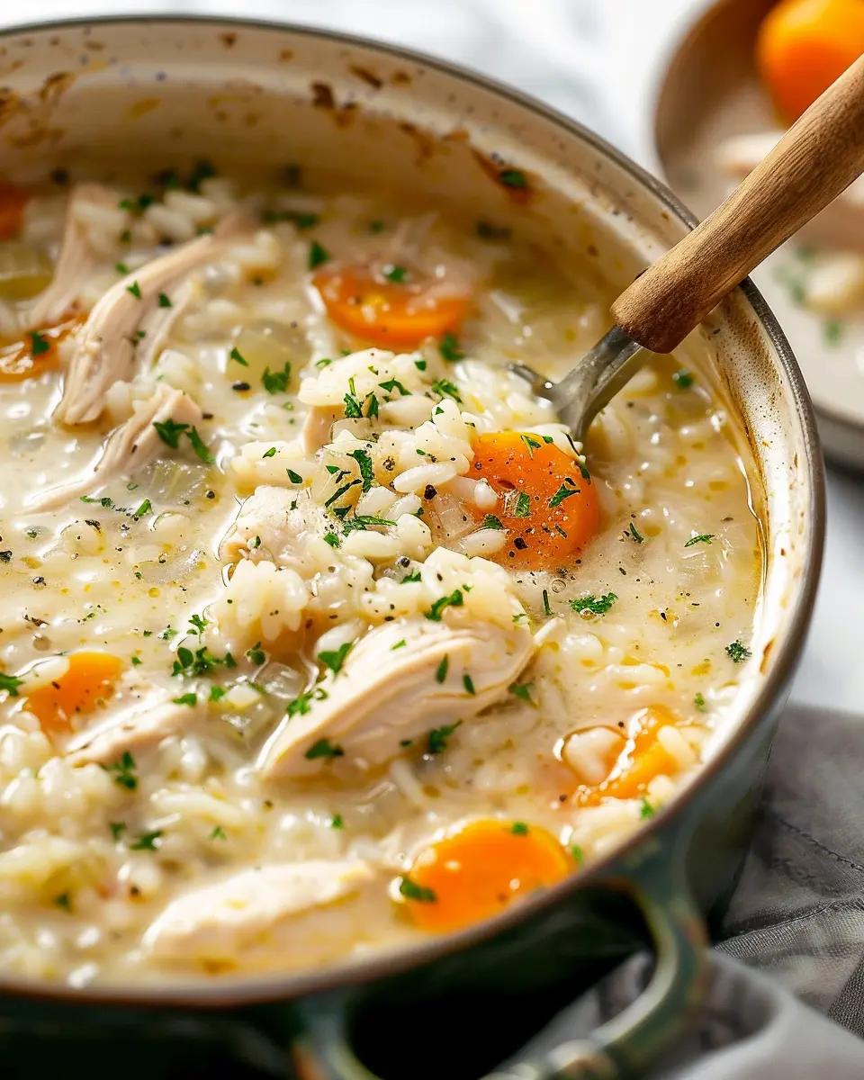Easy Chicken and Rice Soup: Your Go-To Comfort Recipe for Cozy Nights