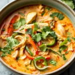 Easy Thai Chicken Curry Soup