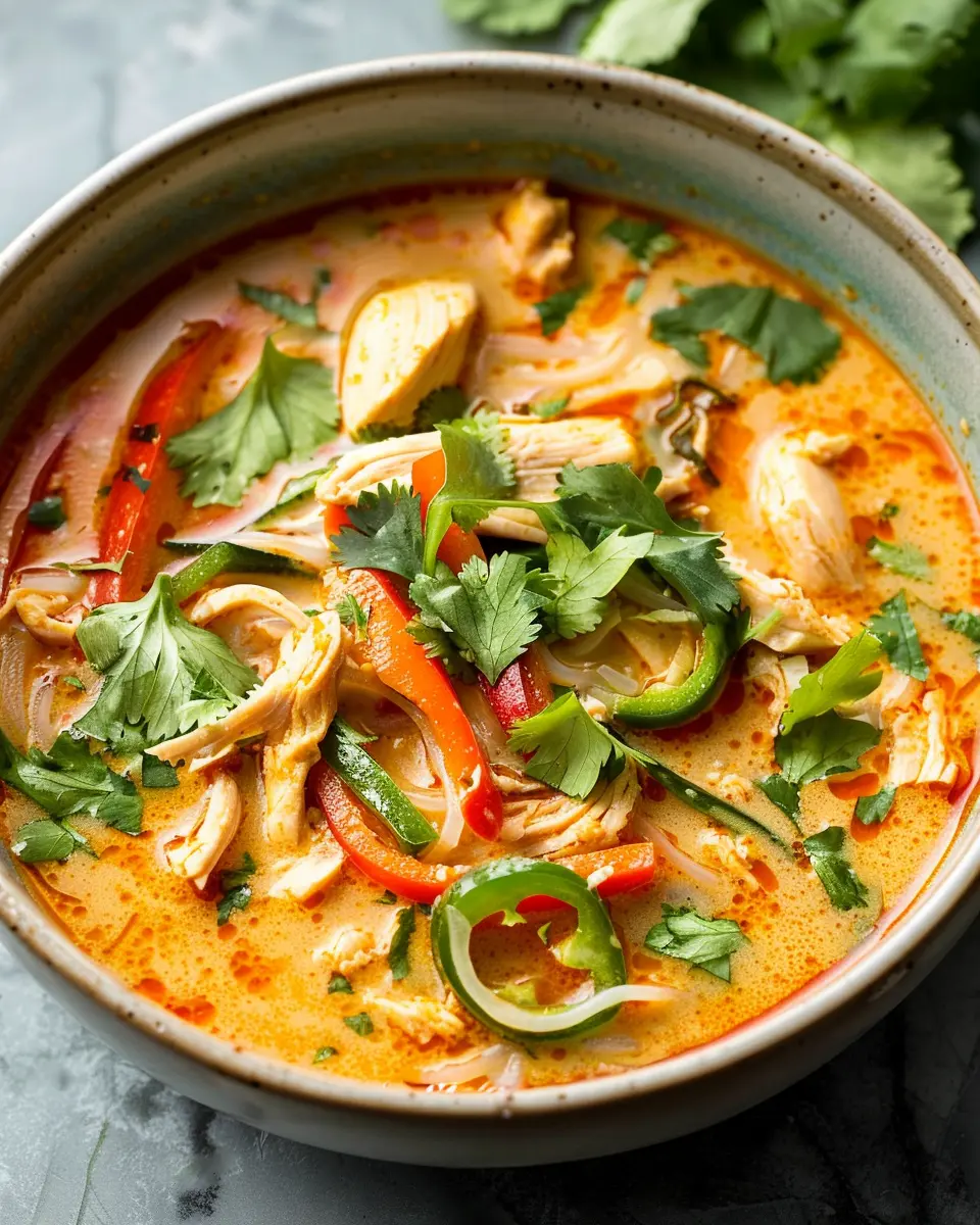 Easy Thai Chicken Curry Soup: A Cozy Comfort Meal You’ll Love