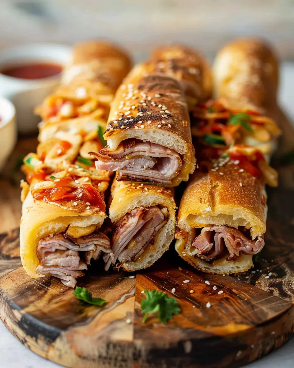 Hot Roll Sandwiches Made Irresistibly Easy with Turkey Bacon