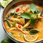 Easy Thai Chicken Curry Soup