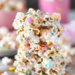 Homemade Funfetti Marshmallow Popcorn Treats Recipe