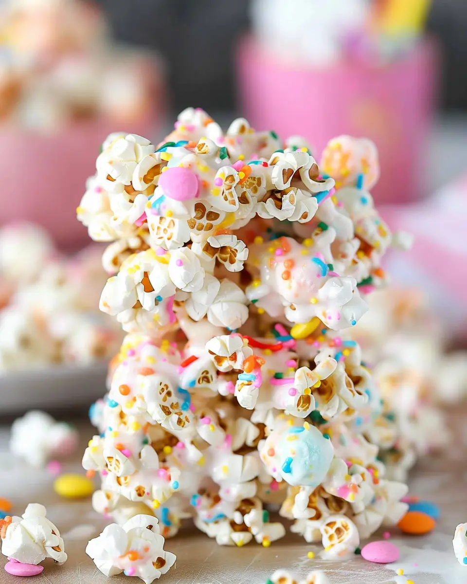 Homemade Funfetti Marshmallow Popcorn Treats Recipe: A Fun Twist