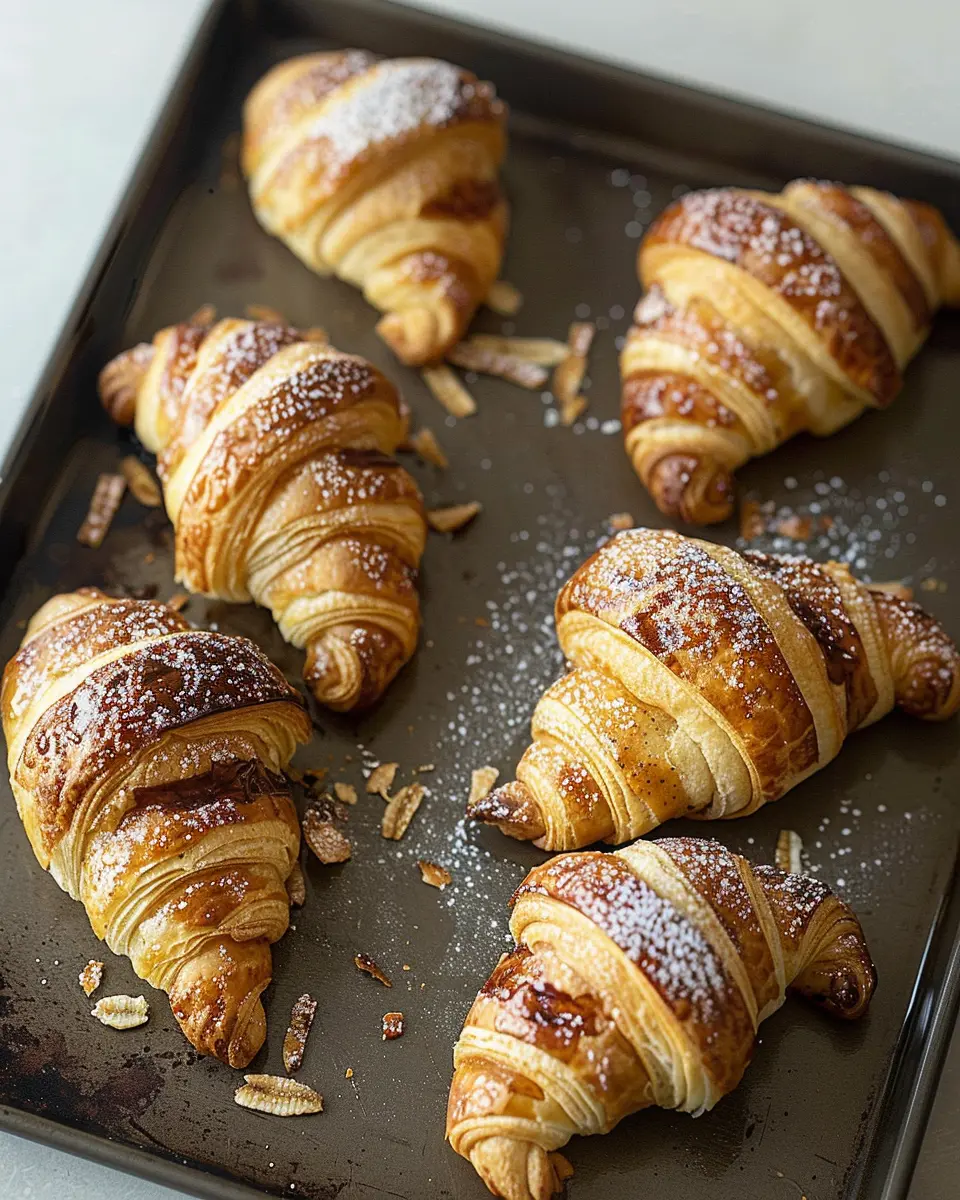 Banana Croissant Delight: Easy Recipe with Turkey Bacon Twist
