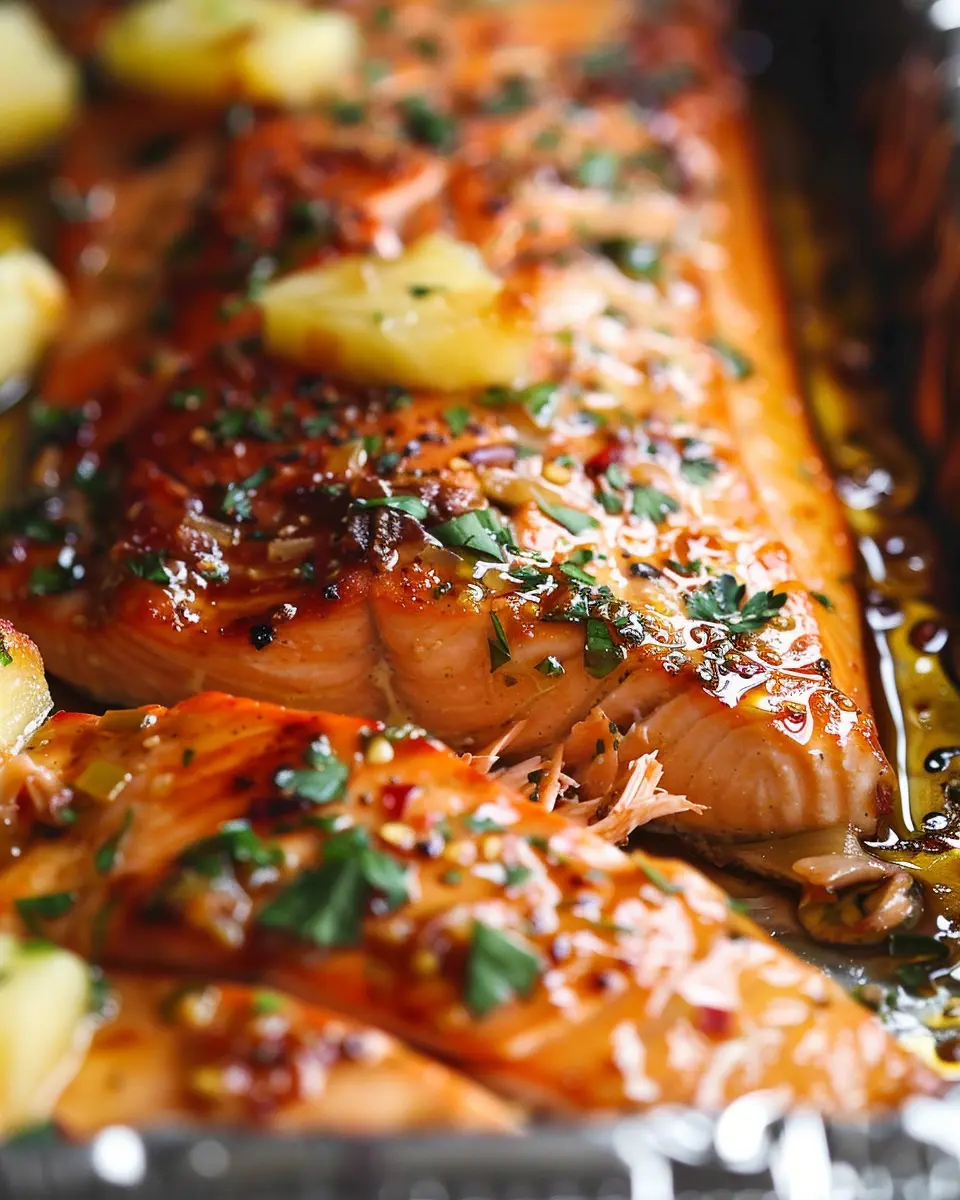Baked Pineapple Salmon: A Juicy Twist on a Family Favorite
