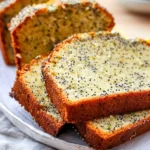 Easy Lemon Poppy Seed Zucchini Bread