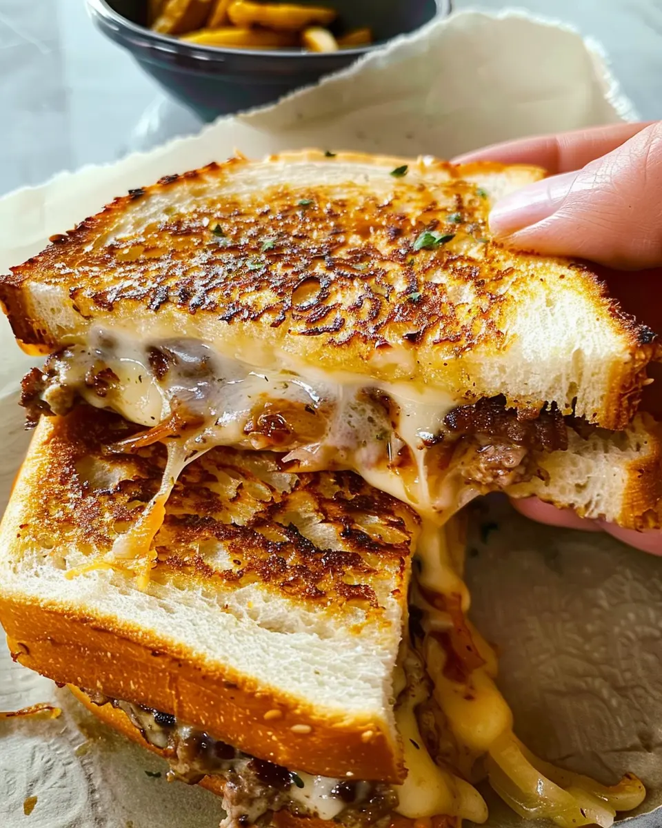 Classic Patty Melt Recipe with Turkey Bacon and Chicken Ham Magic