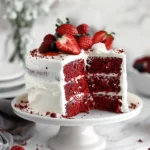 Classic Red Velvet Cake with Mascarpone Cream