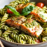 Salmon Pesto Pasta