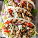 Greek Chicken Gyros