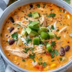 Creamy Chicken Enchilada Soup