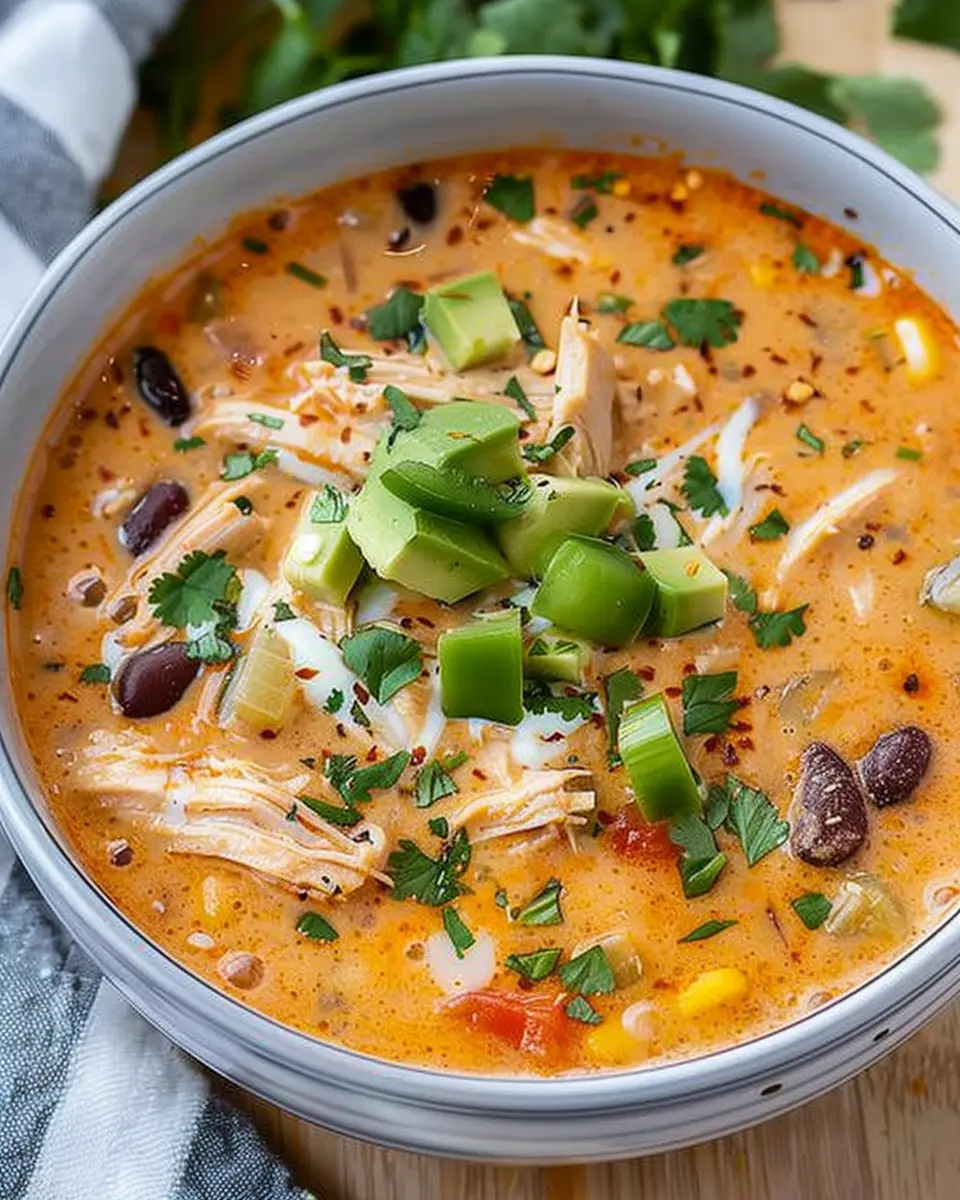 Creamy Chicken Enchilada Soup: A Cozy, Indulgent Delight
