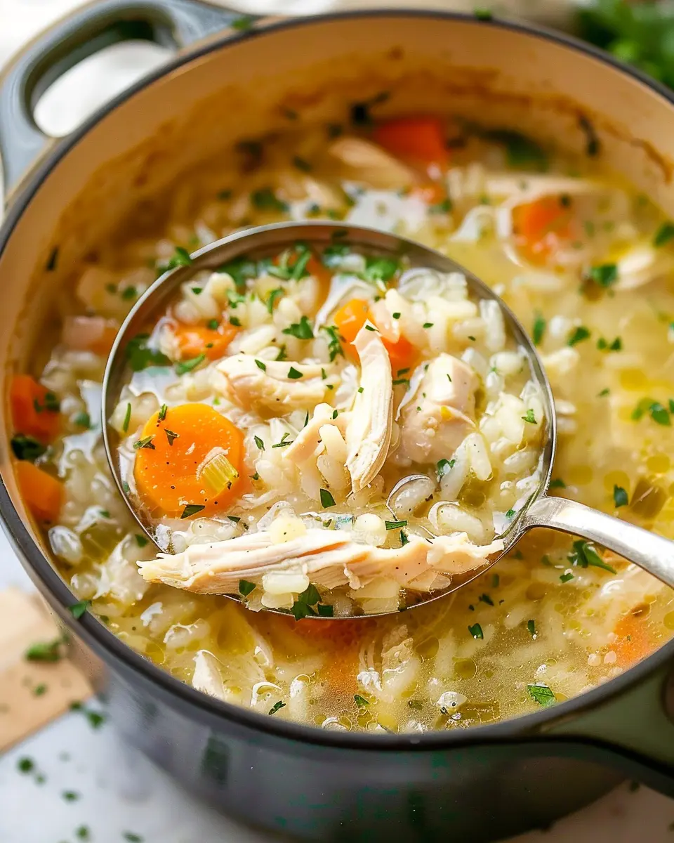 Easy Chicken and Rice Soup: A Cozy Comfort Food Delight