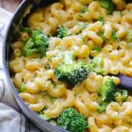 Healthy One Pot Broccoli Mac & Cheese