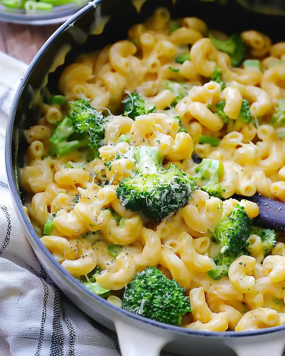 Healthy One Pot Broccoli Mac and Cheese: Easy Comfort Food Upgrade