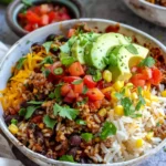 Easy Taco Rice Bowl